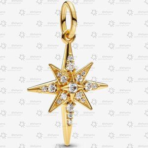 Pandora Sparkling North Star Dangle Charm